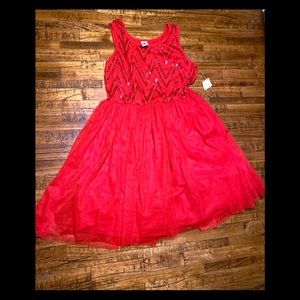 Girls Red dress size 16